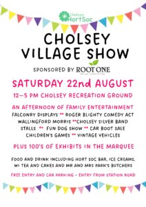 Cholsey Village Show @ Cholsey Recreation Ground